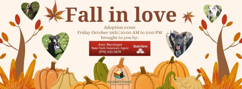 Fall In Love Adoption Event