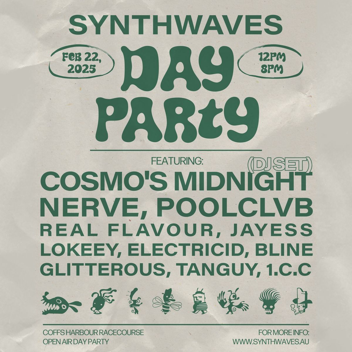 SYNTHWAVES - Day Party