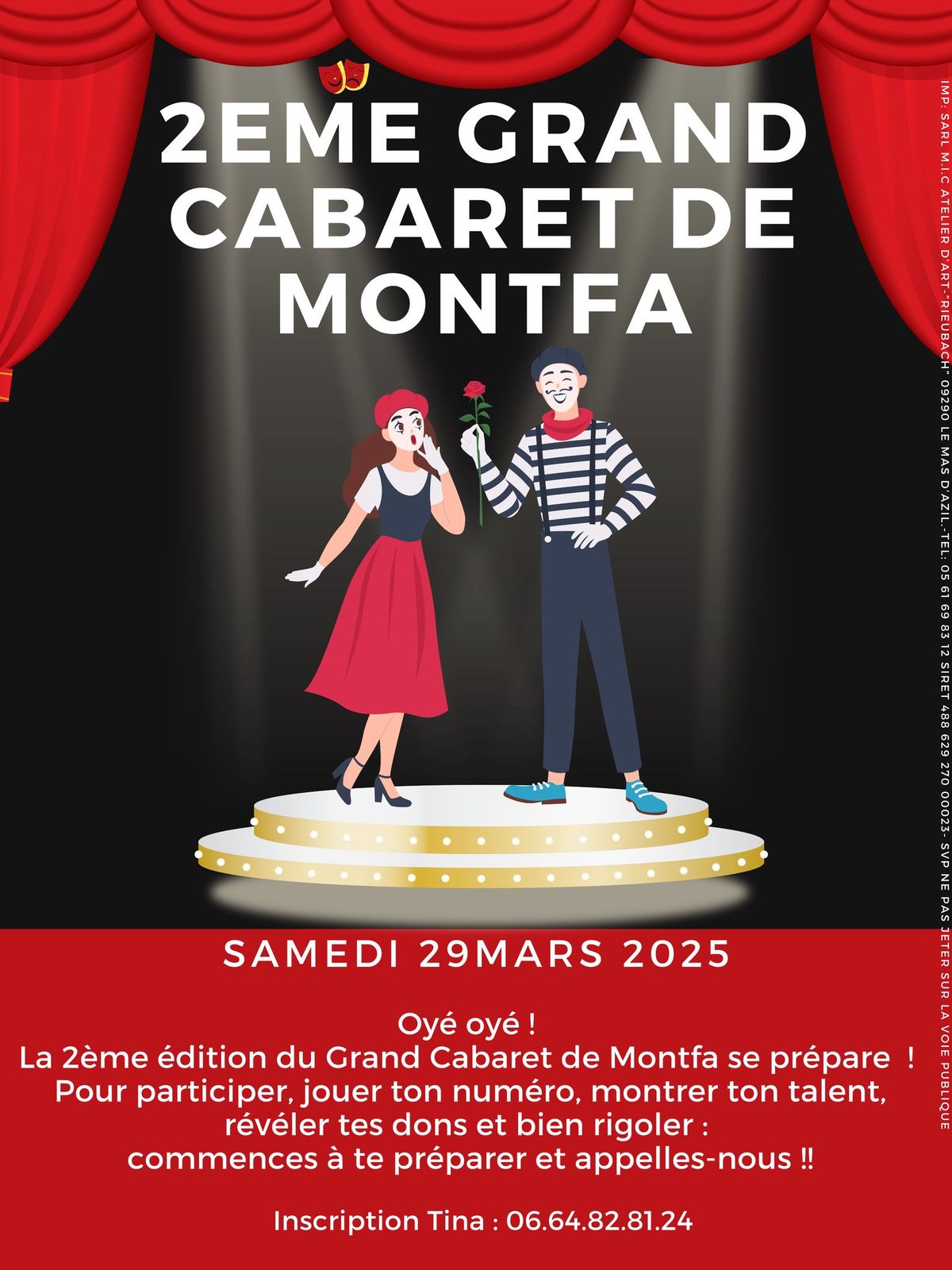 Grand Cabaret de Montfa - 2\u00e8me \u00e9dition