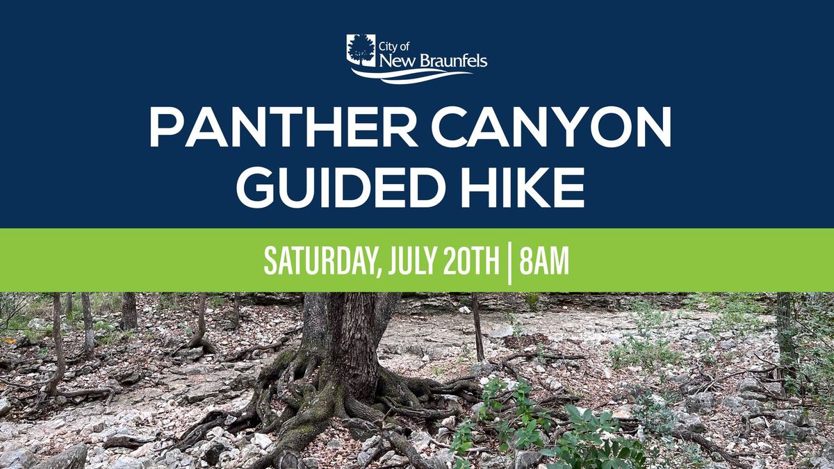 Guided Hike at Panther Canyon - Park and Recreation Month