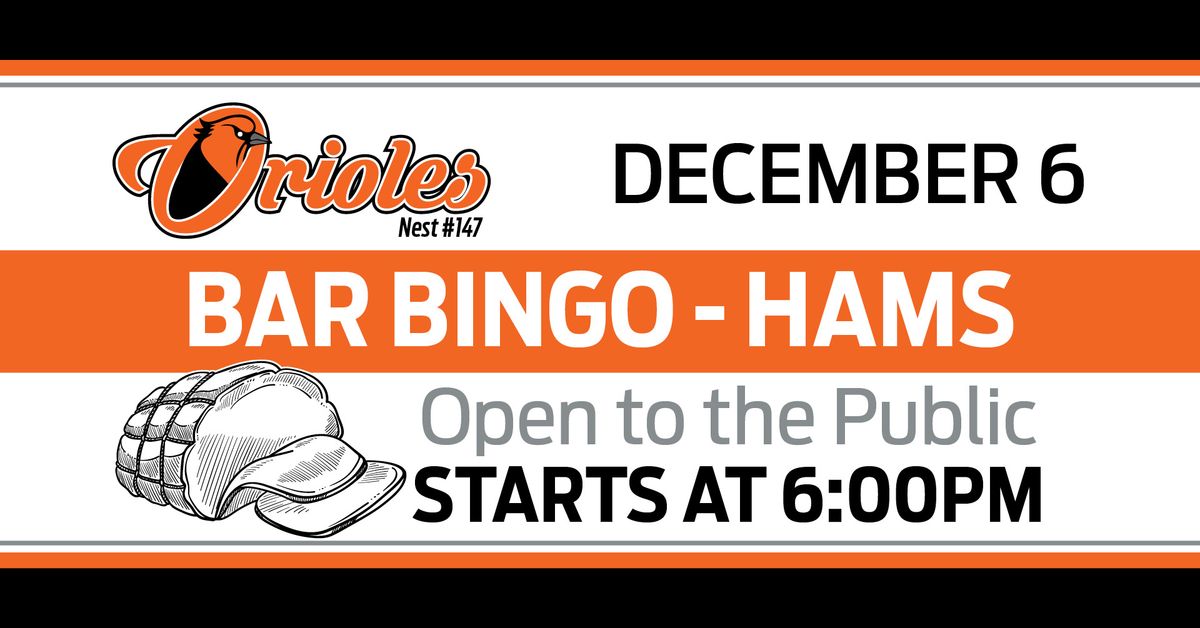 Bar Bingo - Hams