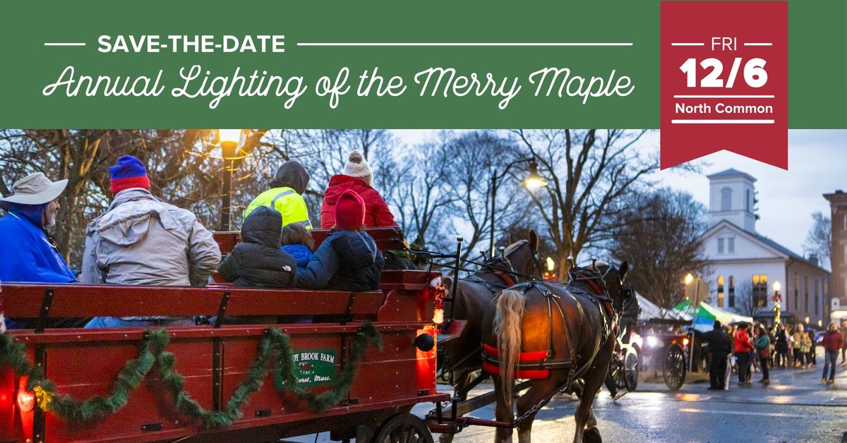 Lighting of the Merry Maple