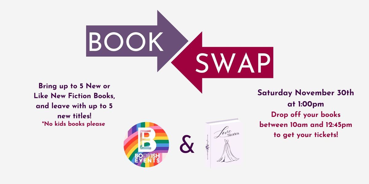 Community Book Swap at Love Stories with Bookish Events OKC