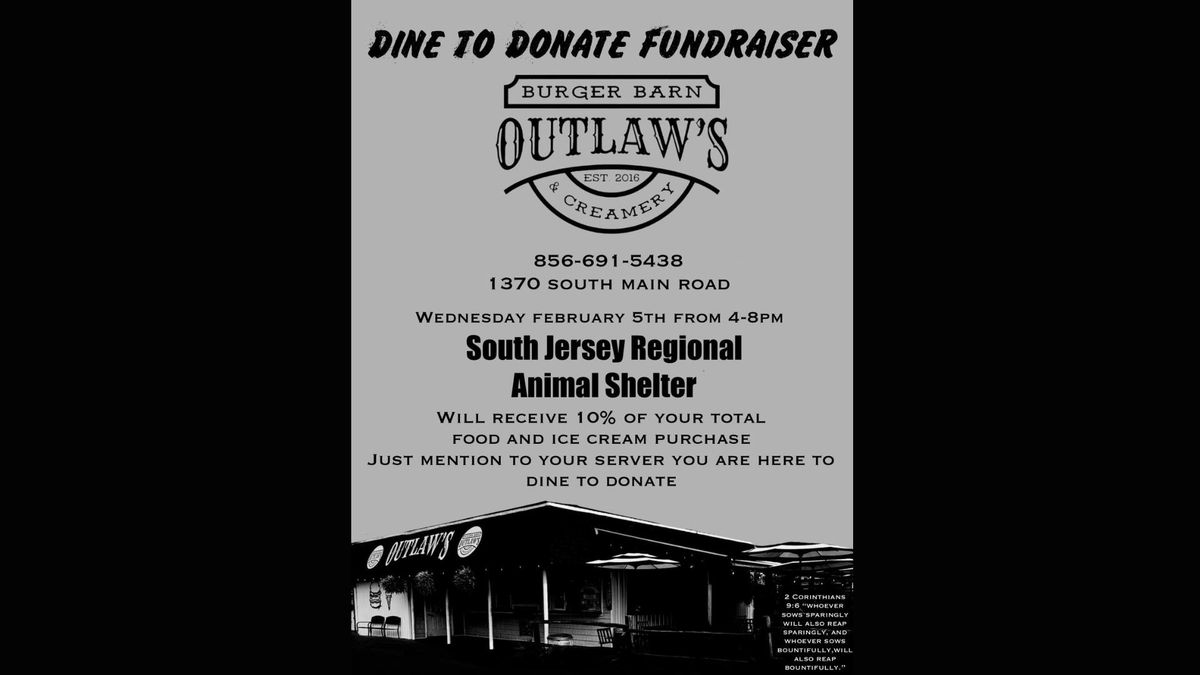 Outlaw's Dine to Donate Fundraiser