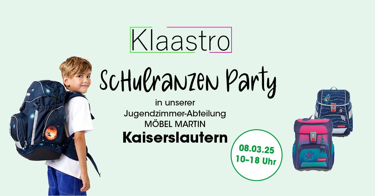 Schulranzen-Party in Kaiserslautern!\ud83c\udf92 