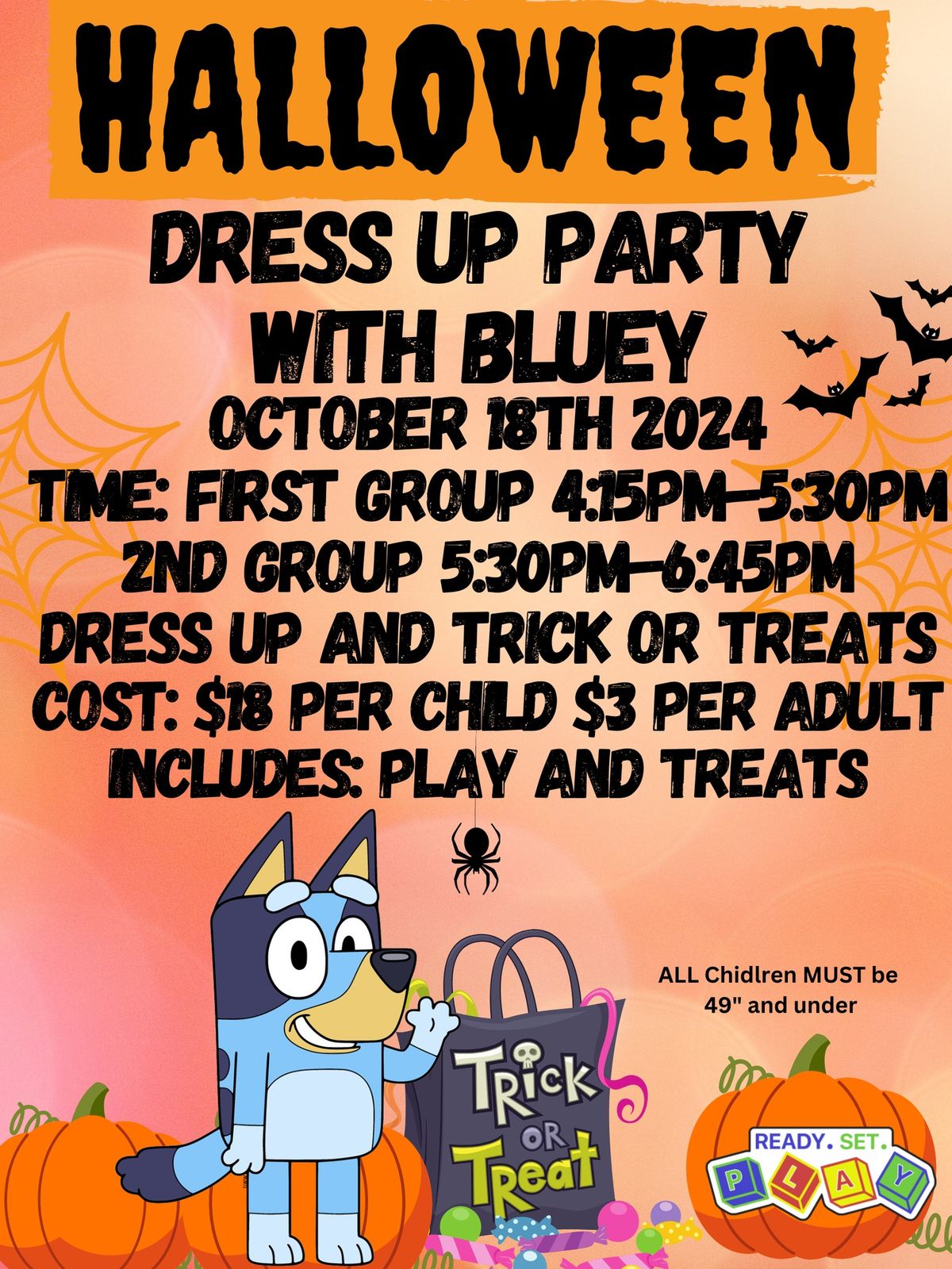 Halloween Dress up Event with your favorite Blue Heeler! 