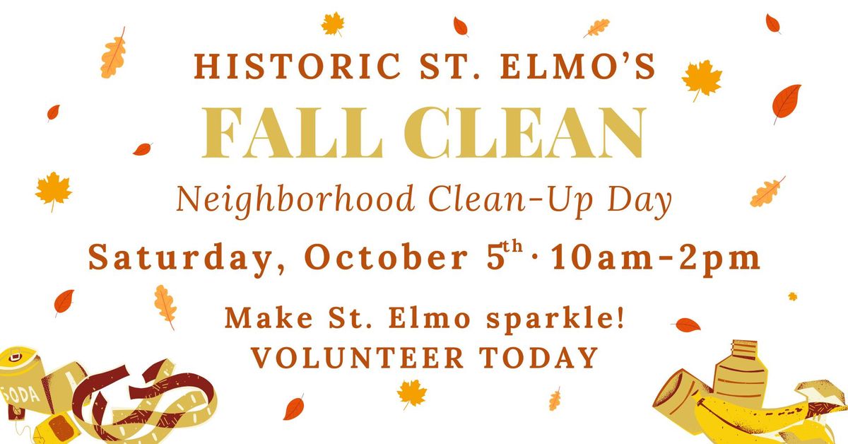 St. Elmo's Fall Clean