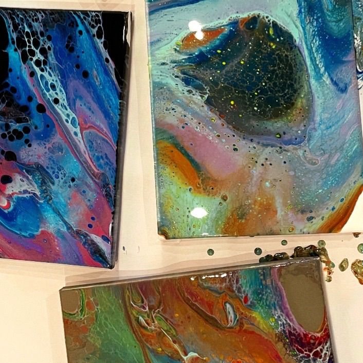 Acrylic Pour Art for ALL AGES