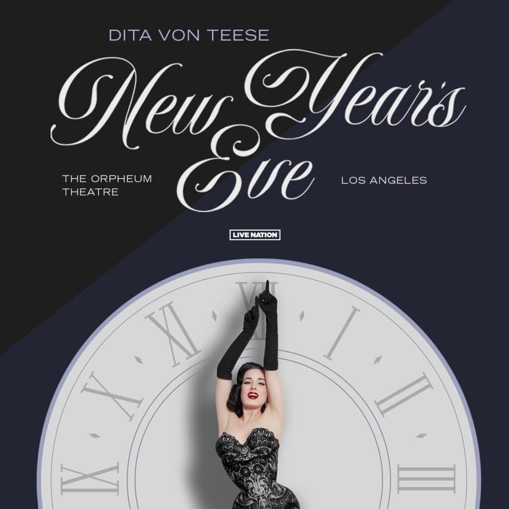 Dita Von Teese at Orpheum Theatre - Los Angeles