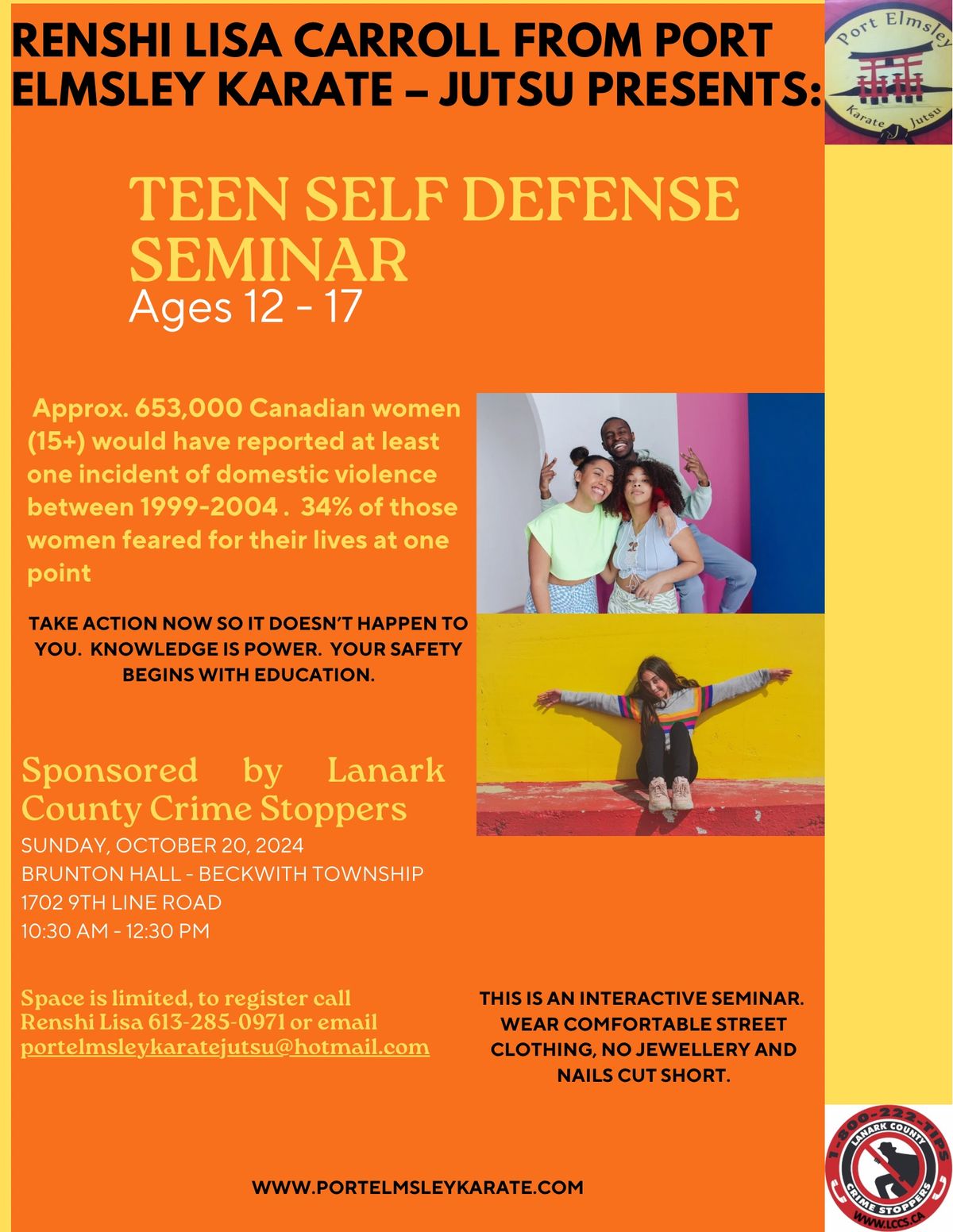 Teen Self Defense 