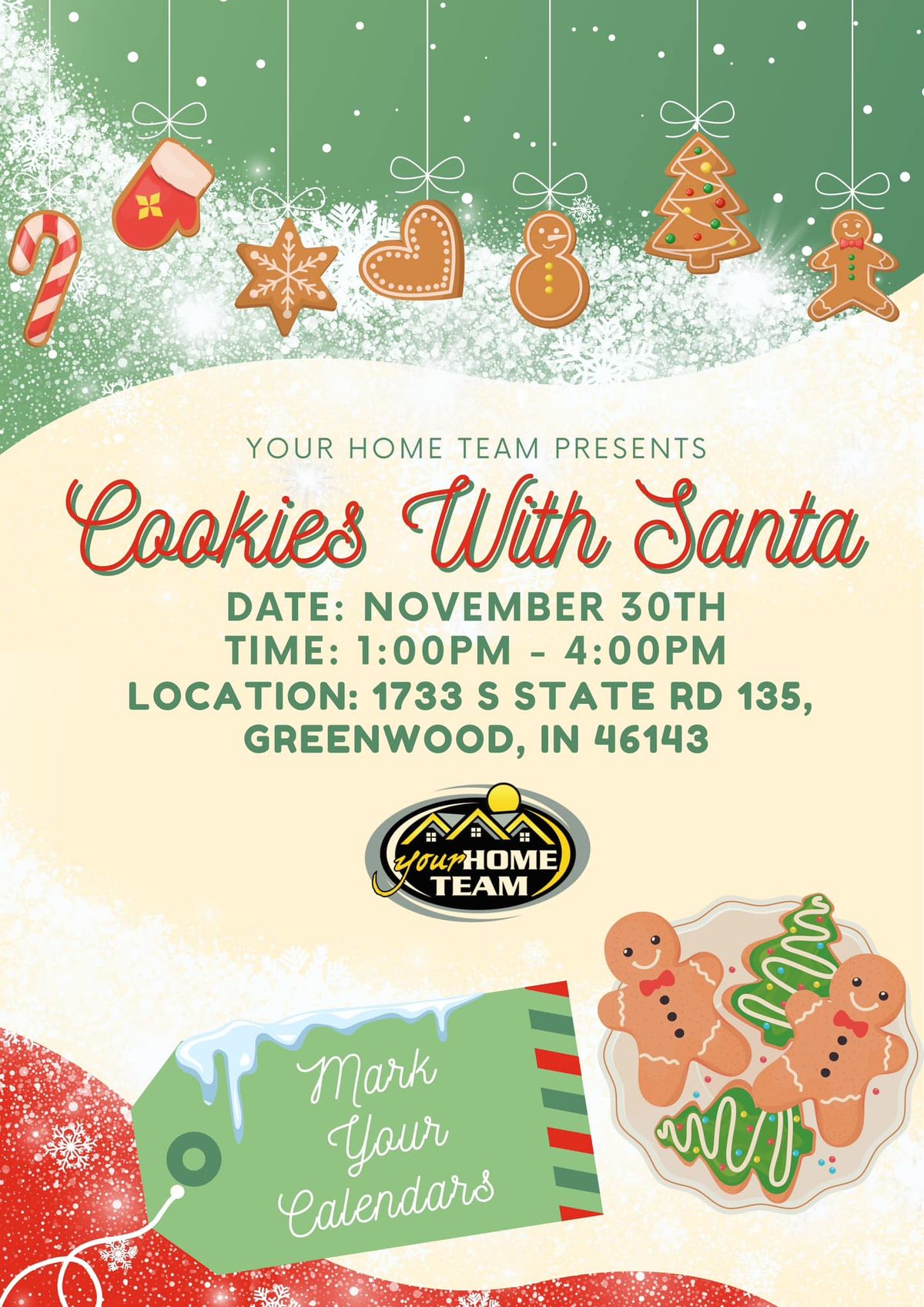 Cookies with Santa