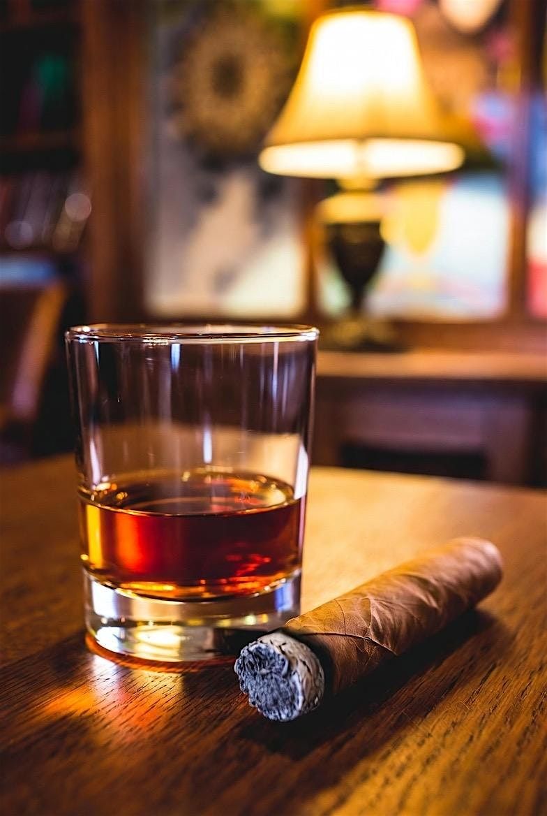 Bourbon and cigar evening