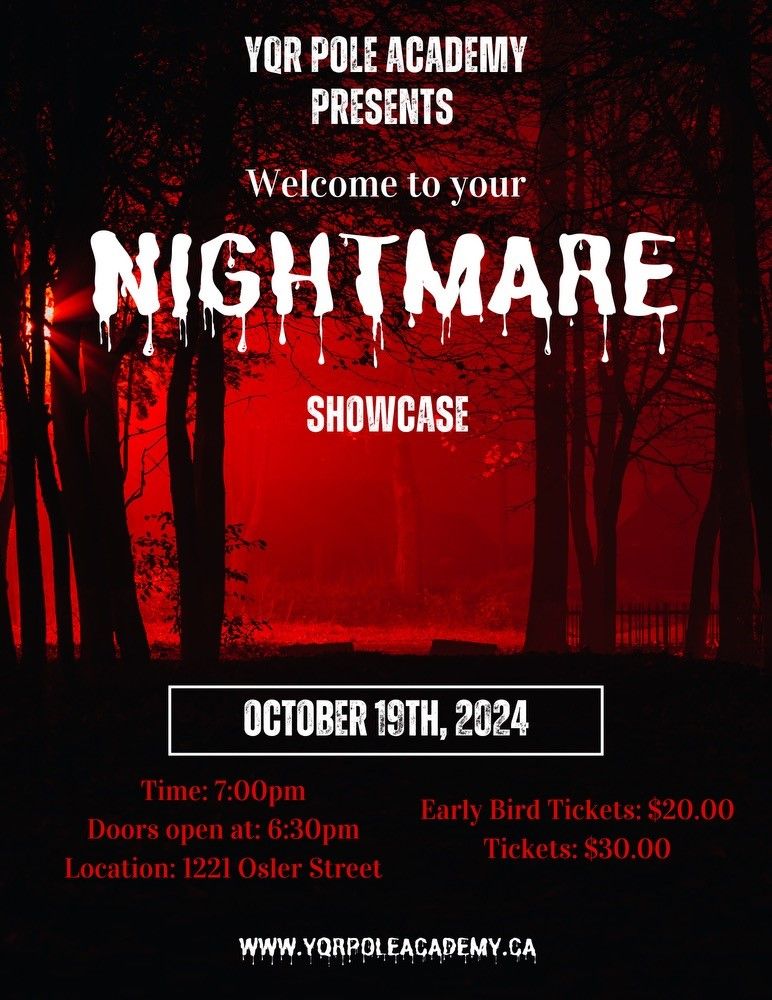 Welcome to your Nightmare Showcase