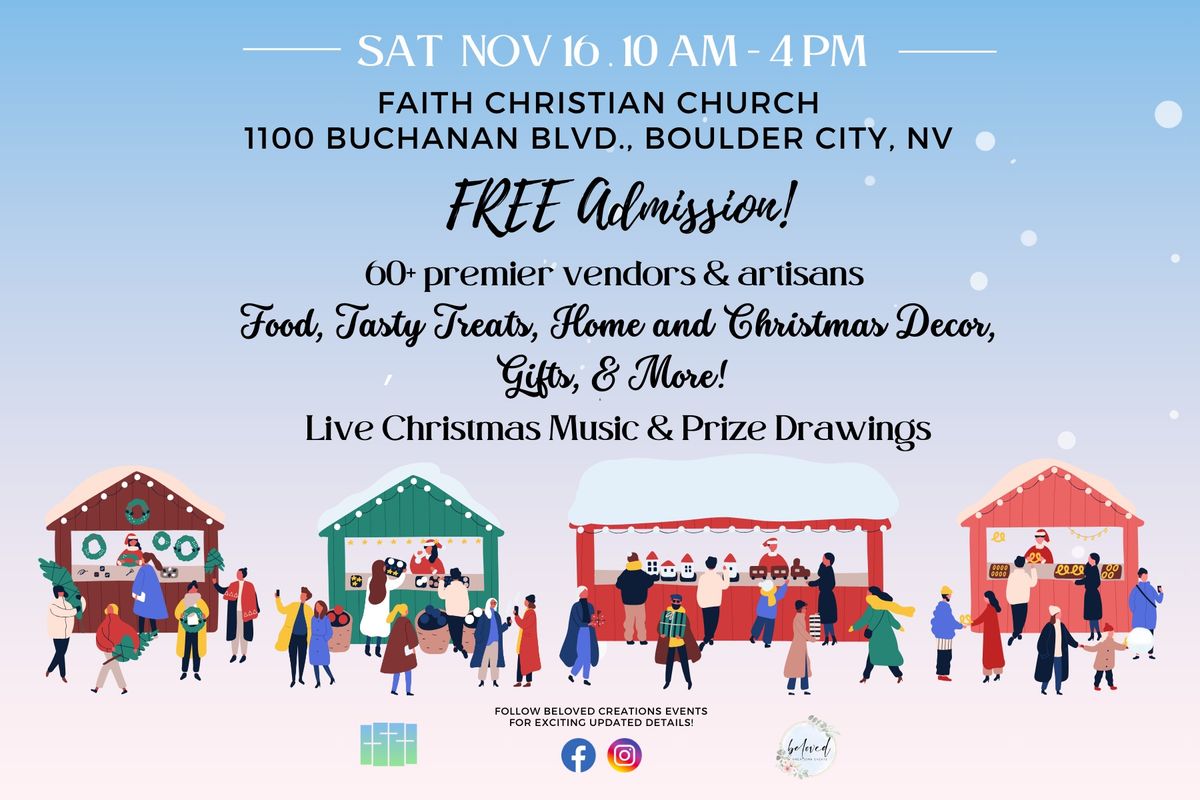 2nd Annual Faith Christian Church Christmas Market