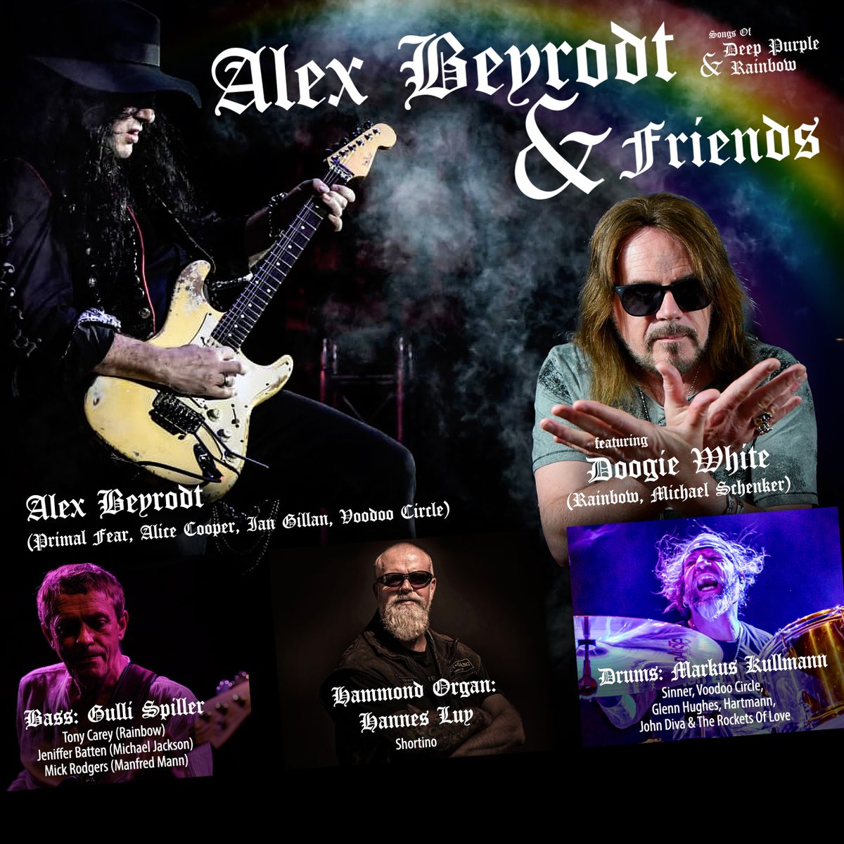 Alex Beyrodt & Friends feat. Doogie White  (Rainbow\/Michael Schenker)"