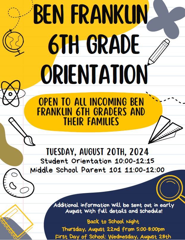 6th Grade Orientation