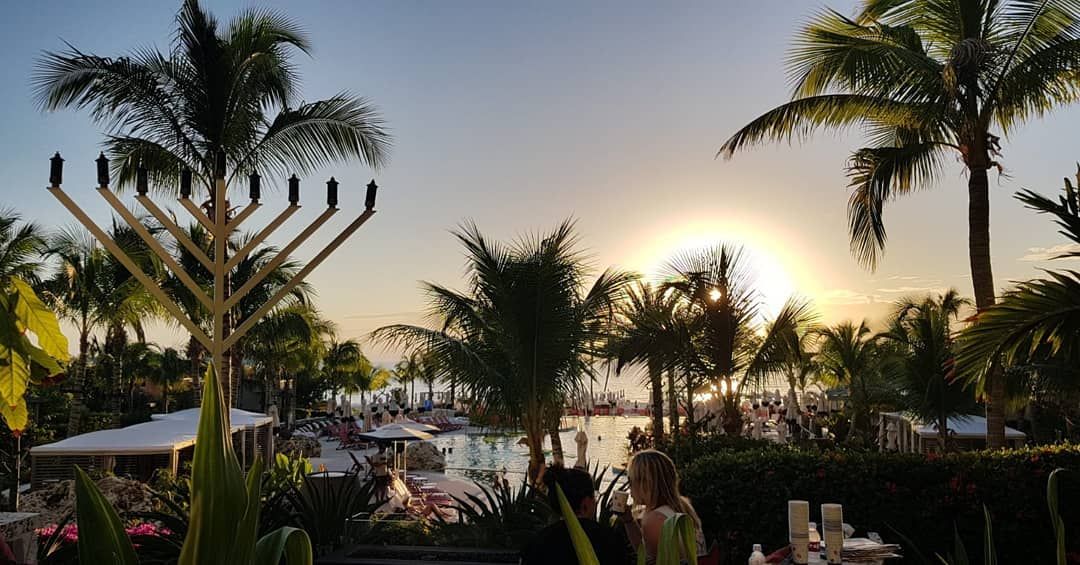 Beach Menorah Lighting @ Caribbean Club