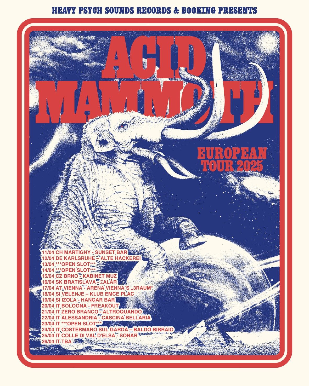 Acid Mammoth (grc) I Arena Wien