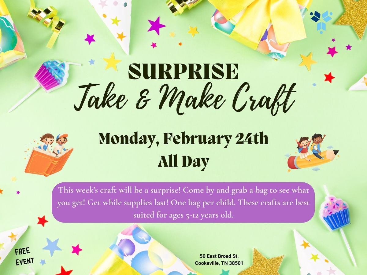 Surprise Take & Make Craft