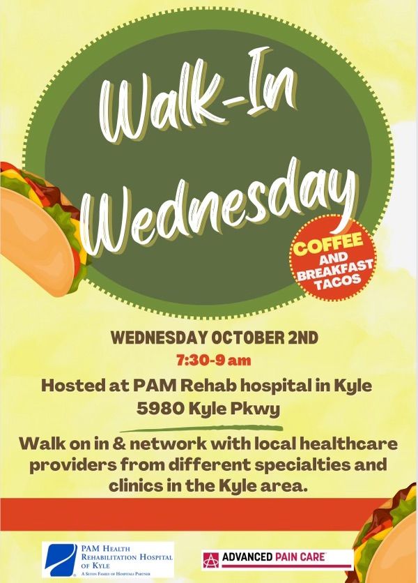 Walk In Wednesday 