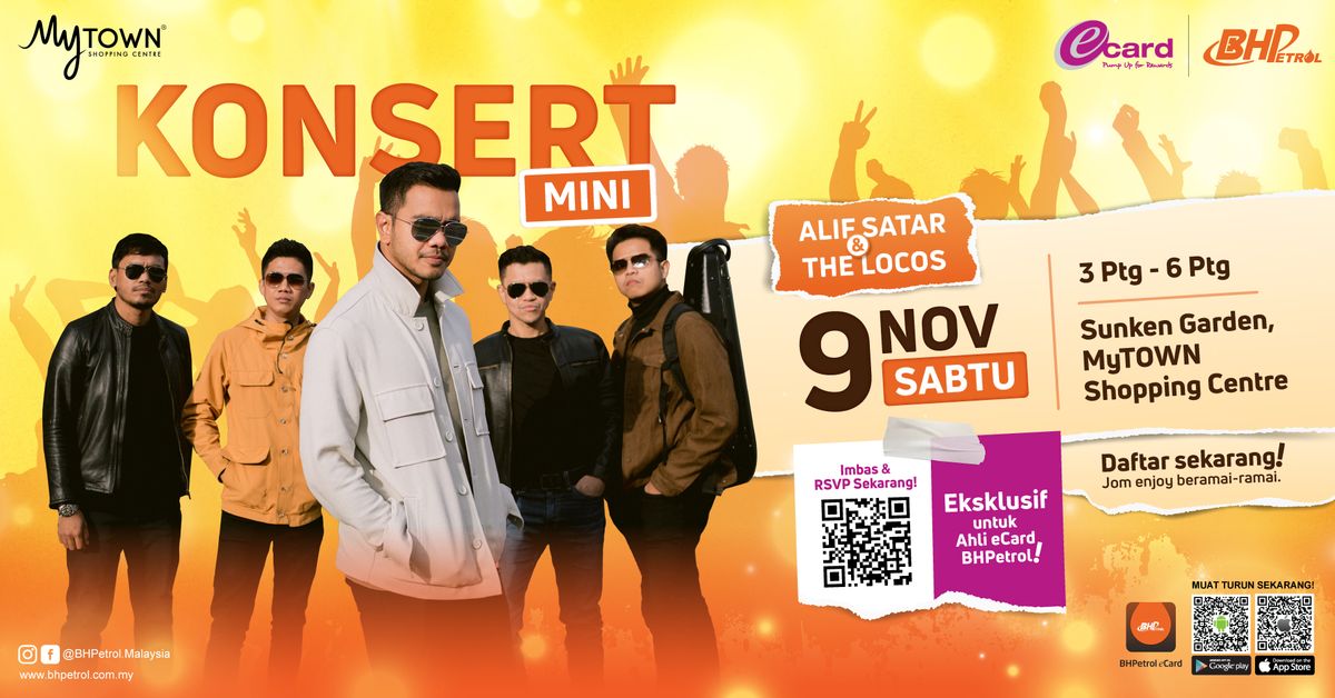 Alif Satar & The Locos Mini Concert 2024