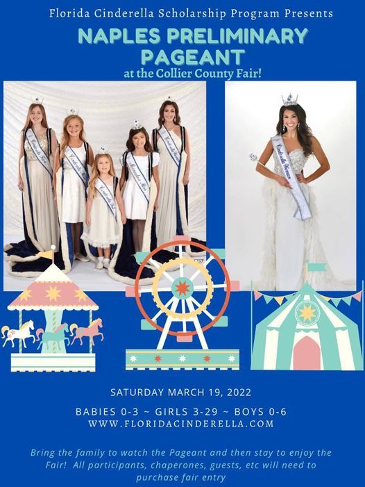 Collier County Fair Cinderella Preliminary Pageant, Collier Fairgrounds