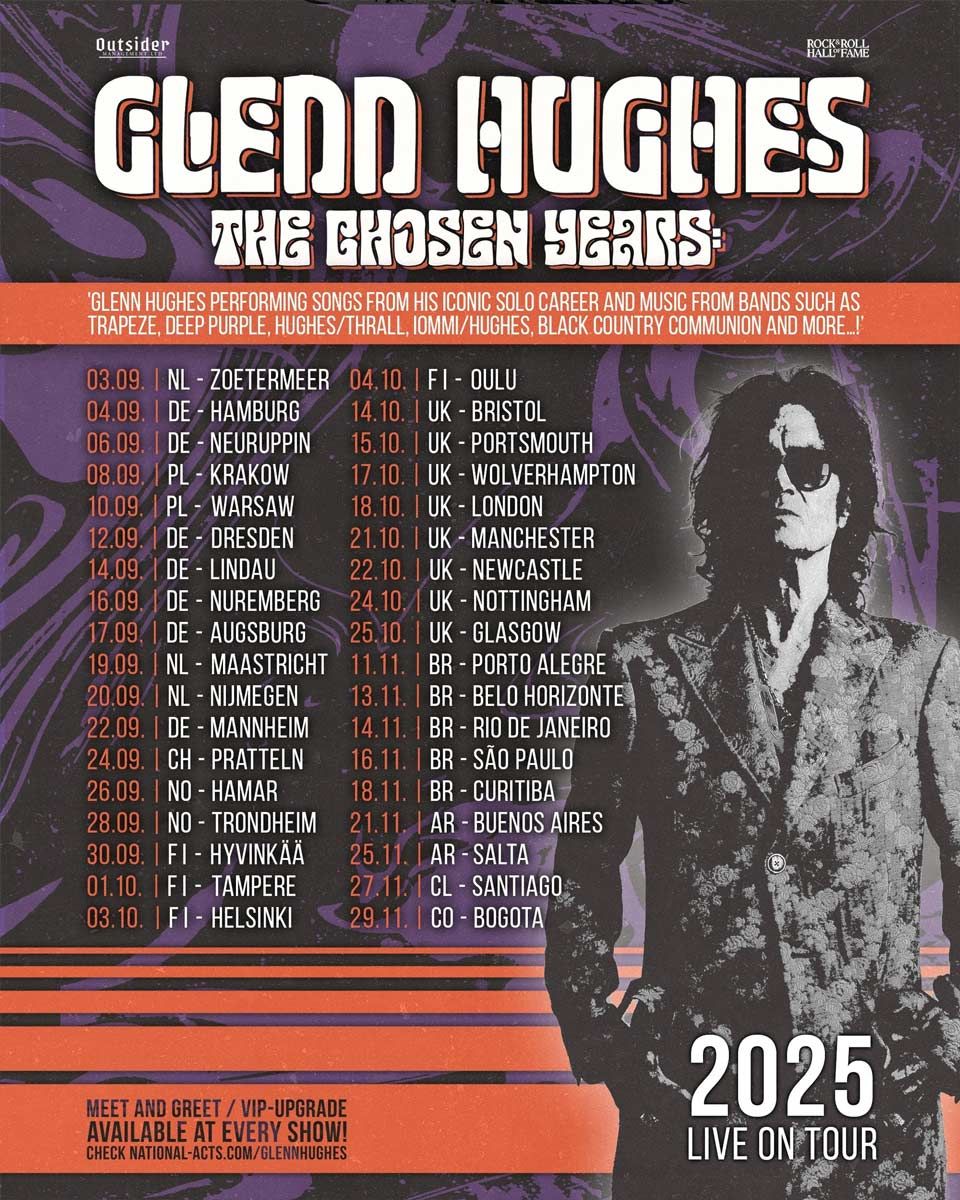 Glenn Hughes - The Chosen Years at Sellersville Theatre 1894