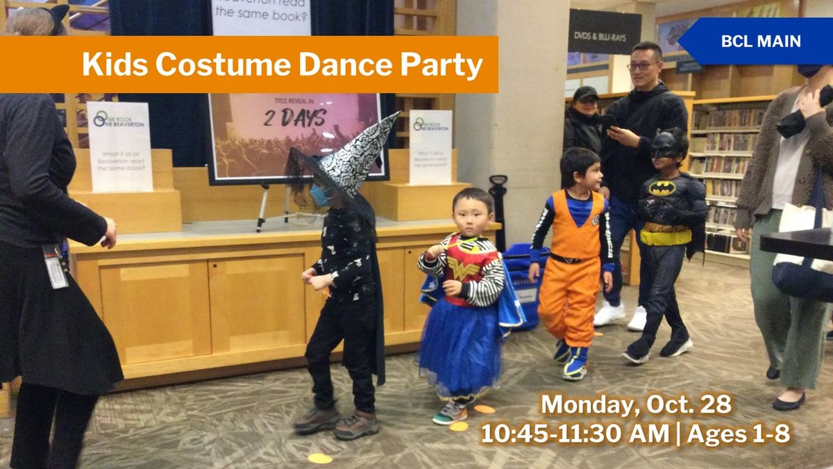 Kids Costume Dance Party