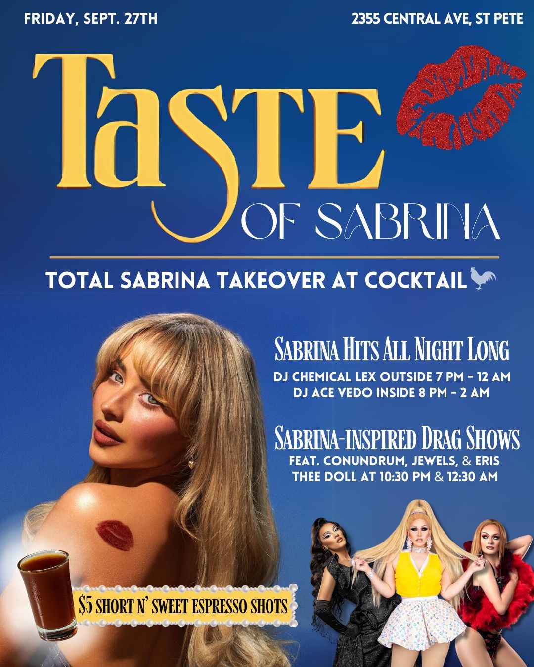 Taste of Sabrina: Sabrina Carpenter Takeover at COCKtail