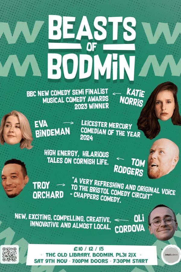 Beasts of Bodmin Comedy Night