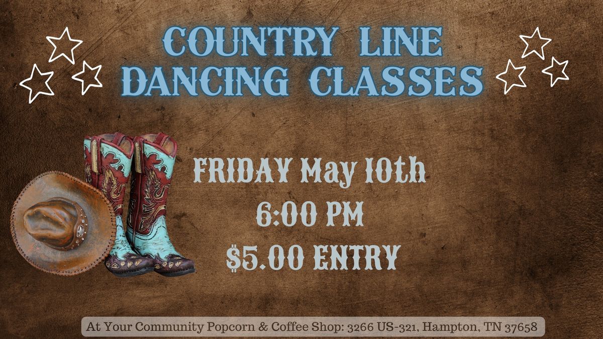 COUNTRY LINE DANCING CLASSES