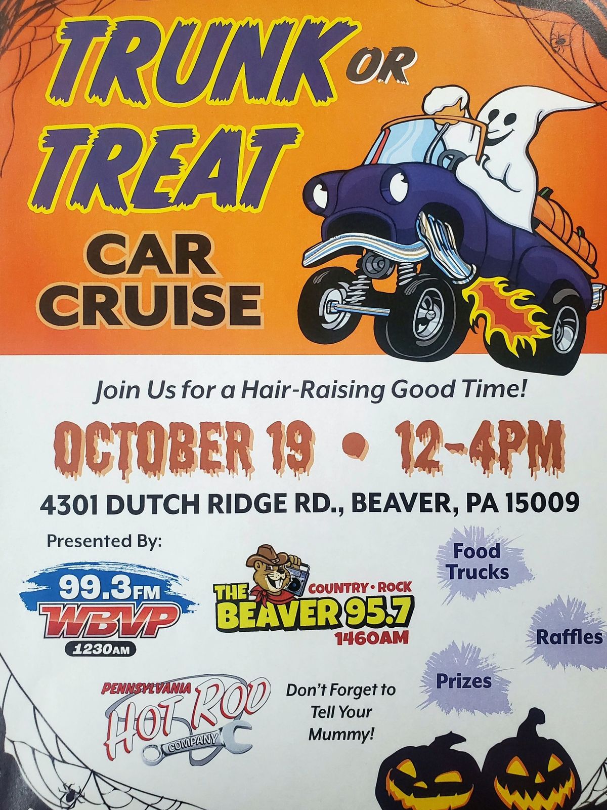 Trunk or Treat Car Cruise \ud83c\udf83\ud83d\udc7b