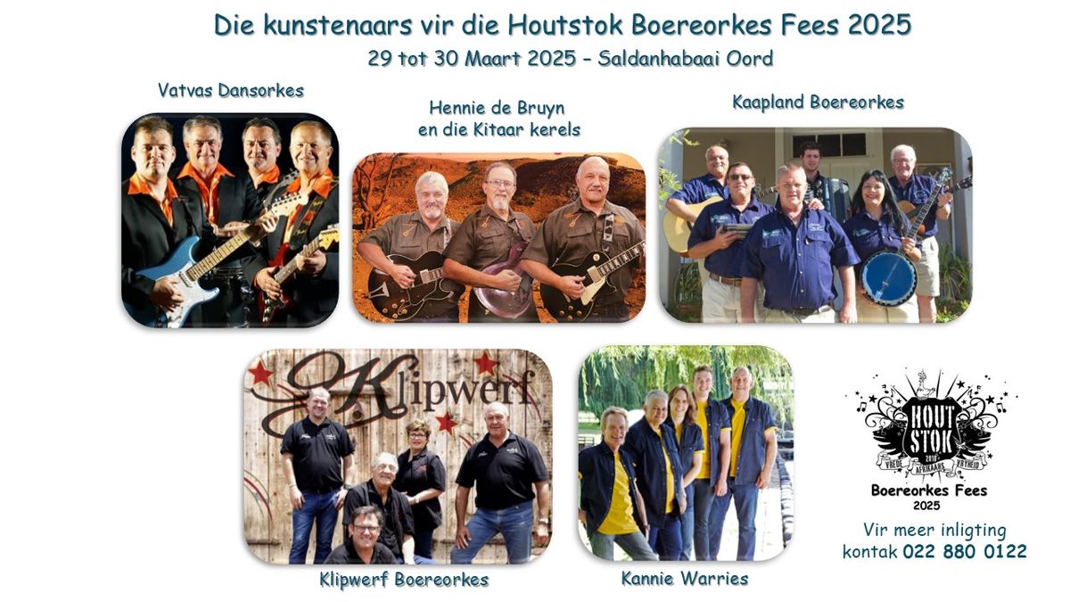 Houtstok Boeremusiek Fees - 2025