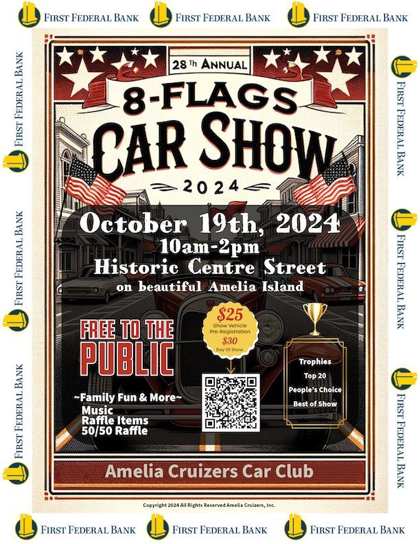 28th Annual 8-Flags Car Show