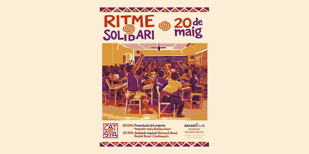 Ritme Solidari amb Cat Sya \u00b7 I edici\u00f3