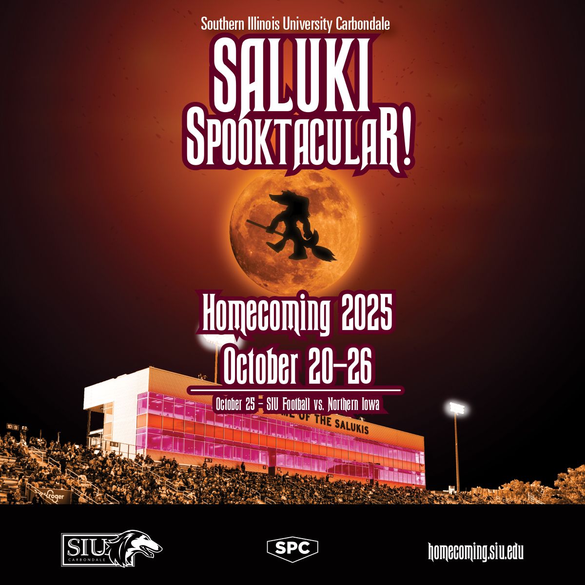 Northern Iowa Panthers Football at Southern Illinois Salukis Football at Saluki Stadium