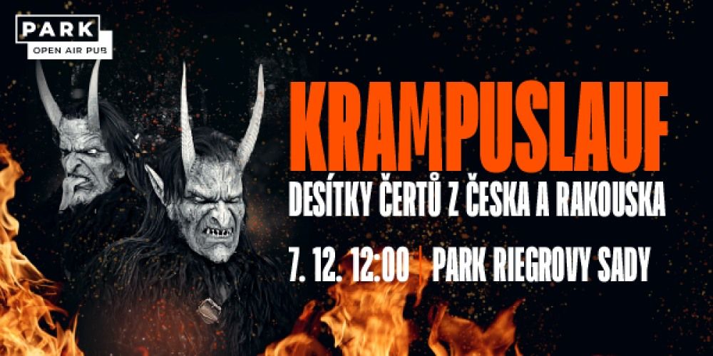 Krampuslauf PRAHA - Park Riegrovy sady 7.12.2024