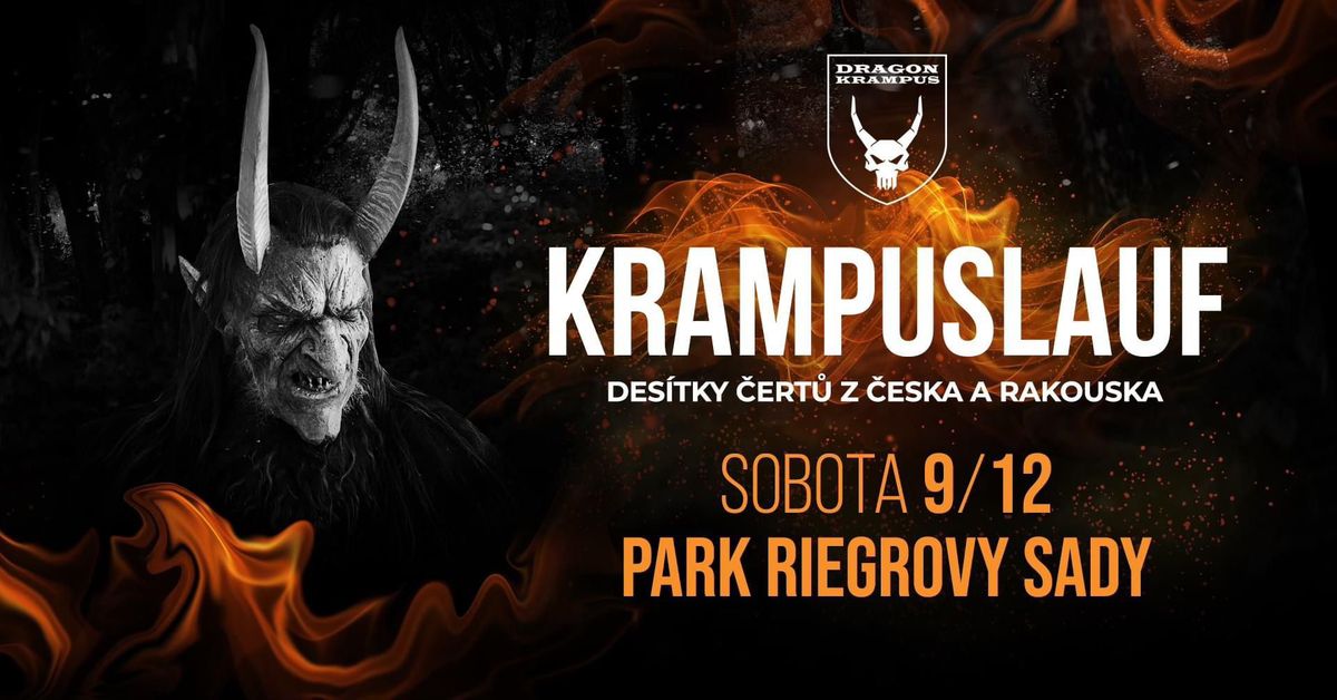 Krampuslauf PRAHA - Park Riegrovy sady 7.12.2024