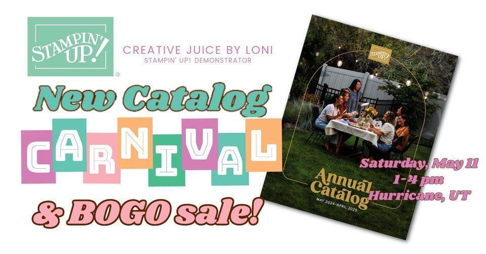 New Catalog Carnival & BOGO SALE!