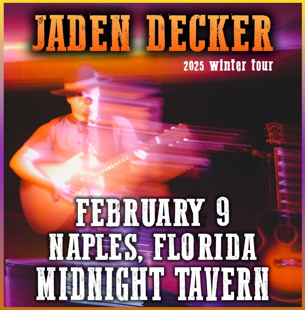 Jaden Decker @ Midnight Tavern (Naples, FL)