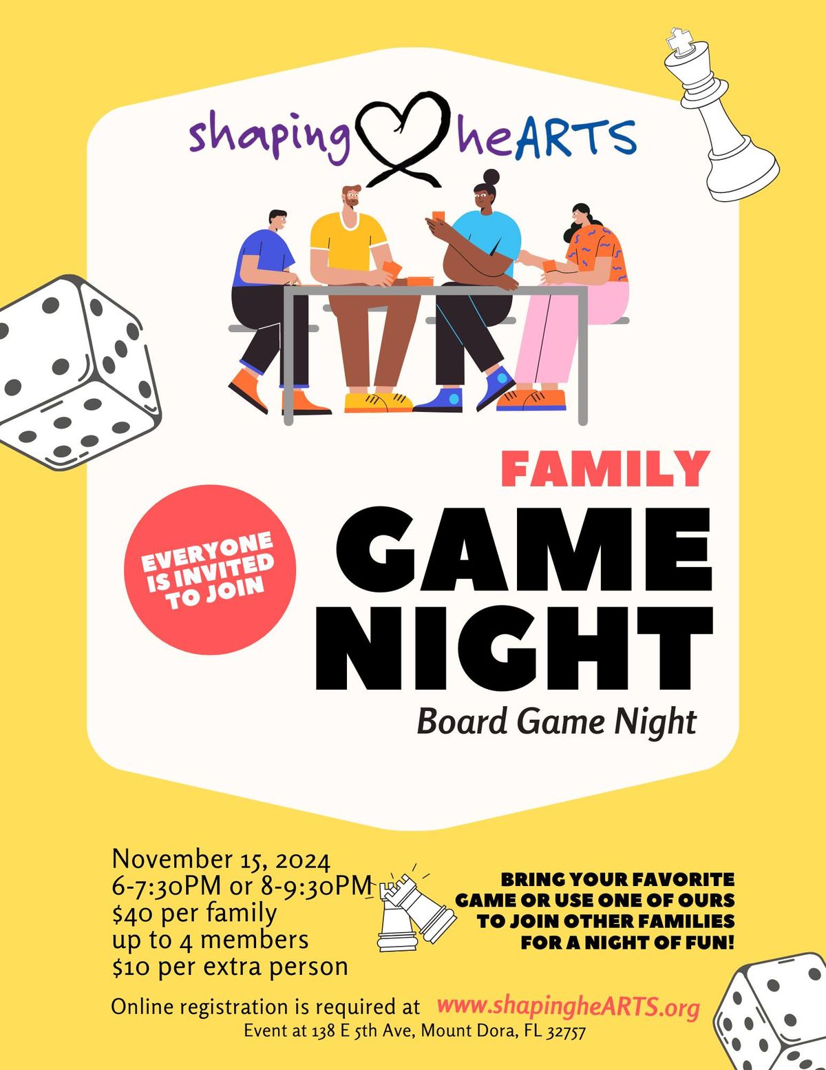 Family Game Night: Board Game Night