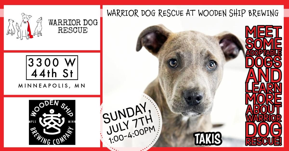 Warrior Dog Rescue at Wooden Ship Brewing 