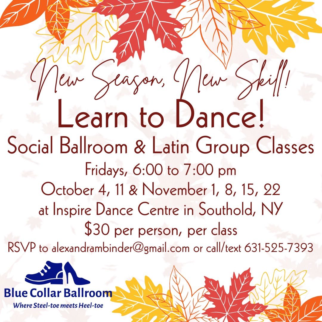 Social Ballroom & Latin Dance Group Class