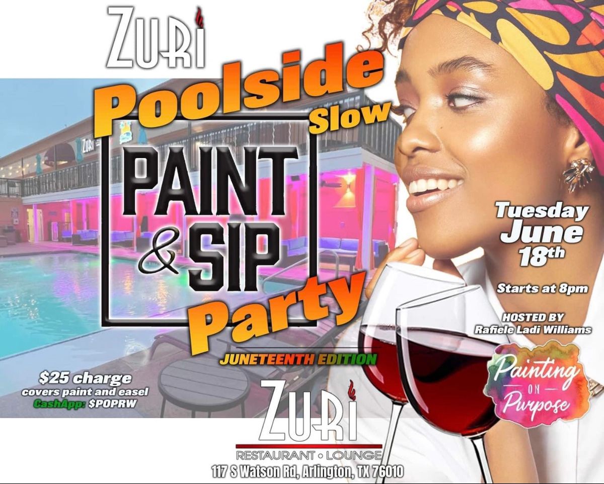 Paint and Sip at Zuri Beach Club