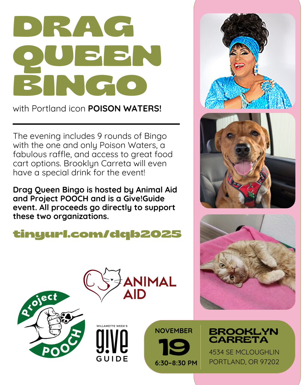 Drag Queen Bingo Extravaganza at McCurdys Comedy Theatre
