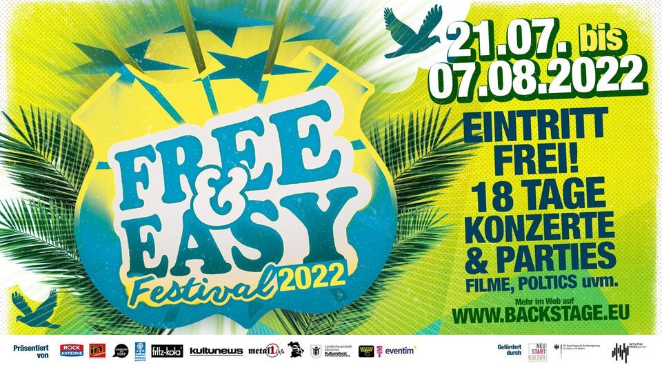 Unzucht beim Free & Easy Festival 2022