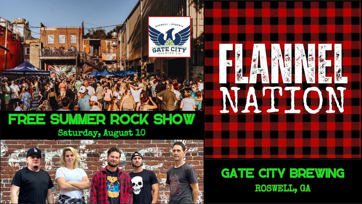 Flannel Nation at Gate City Brewing!