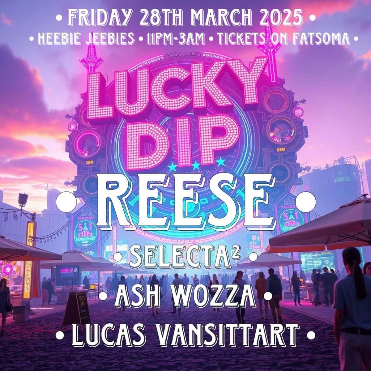 Lucky Dip | Synced Sounds at Heebies Basement 28th March