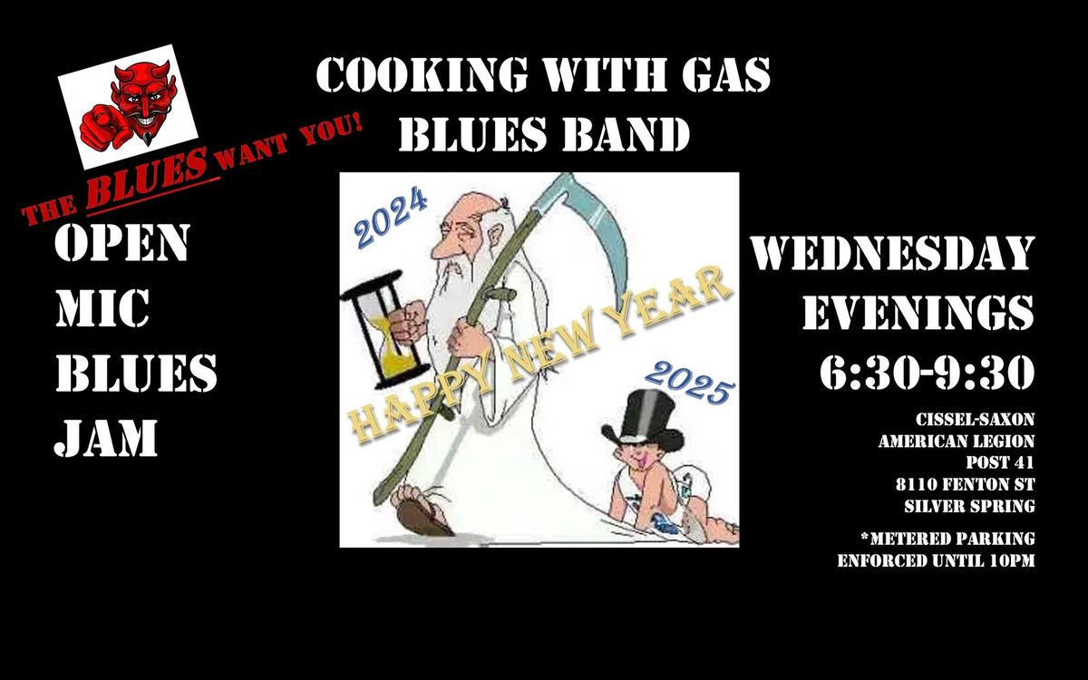 Open Mic Blues Jam feat. Cooking With Gas