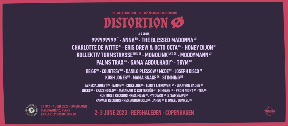 Distortion \u00d8 2-3 June 2023